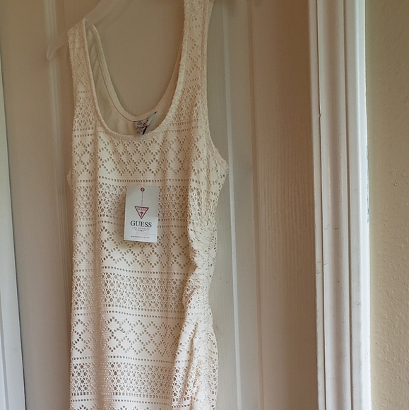 NWT Guess Ivory Tank dress - Picture 4 of 4